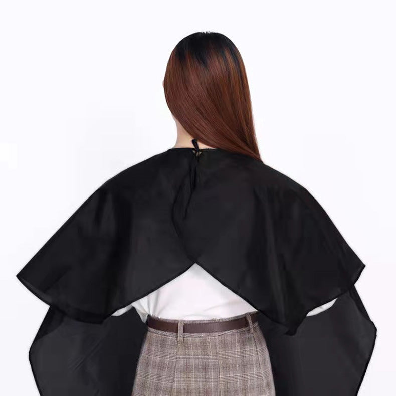 Hairdressing Coth Pattern Cutting Hair Waterproof Cloth Salon Barber Cape Professional Hair Stylist Retro Aprons Haircut Cape