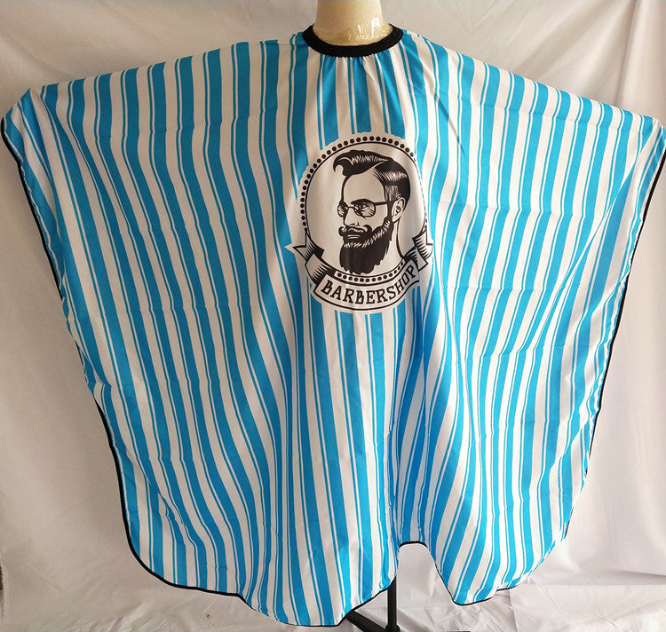 Hairdressing Coth Pattern Cutting Hair Waterproof Cloth Salon Barber Cape Professional Hair Stylist Retro Aprons Haircut Cape