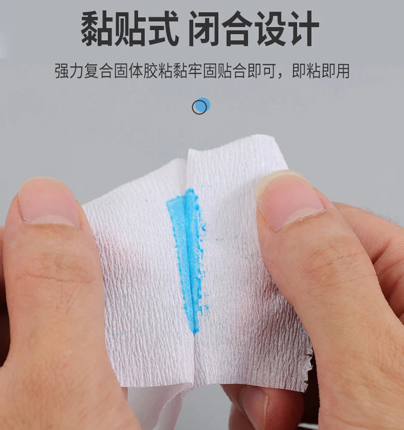 100PCS Disposable 1 Roll Hair Cutting Accessory Neck Paper Adjustable Barber Dedicated Salon Hairdressing White Neck Strips