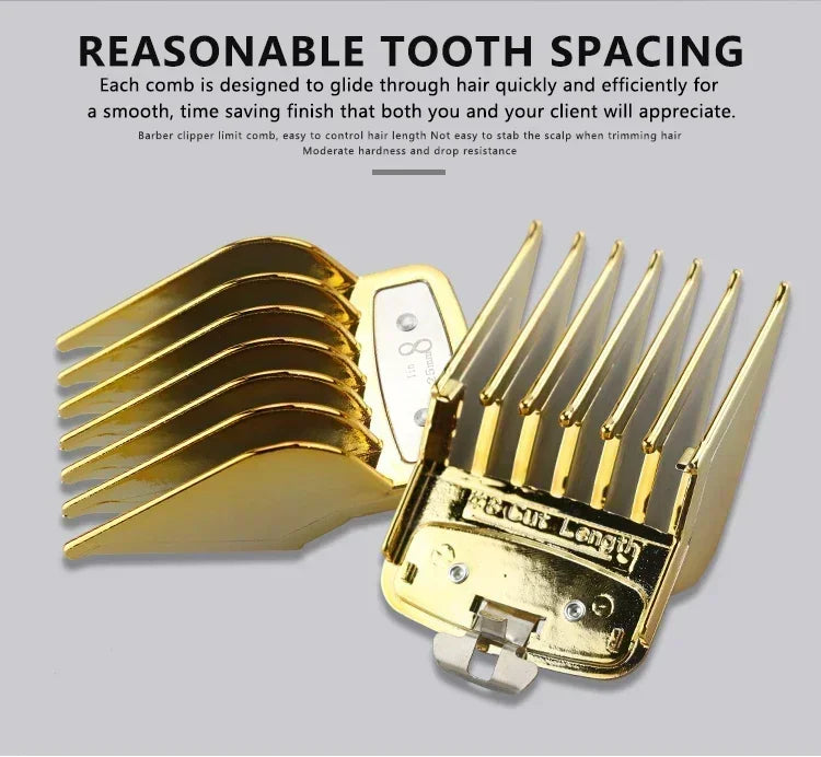 Professional Hair Clipper Limit Guide Comb For Wahl Trimmer Universal Cutting Guide Comb Haircut Tools Hair Clipper Limit Comb