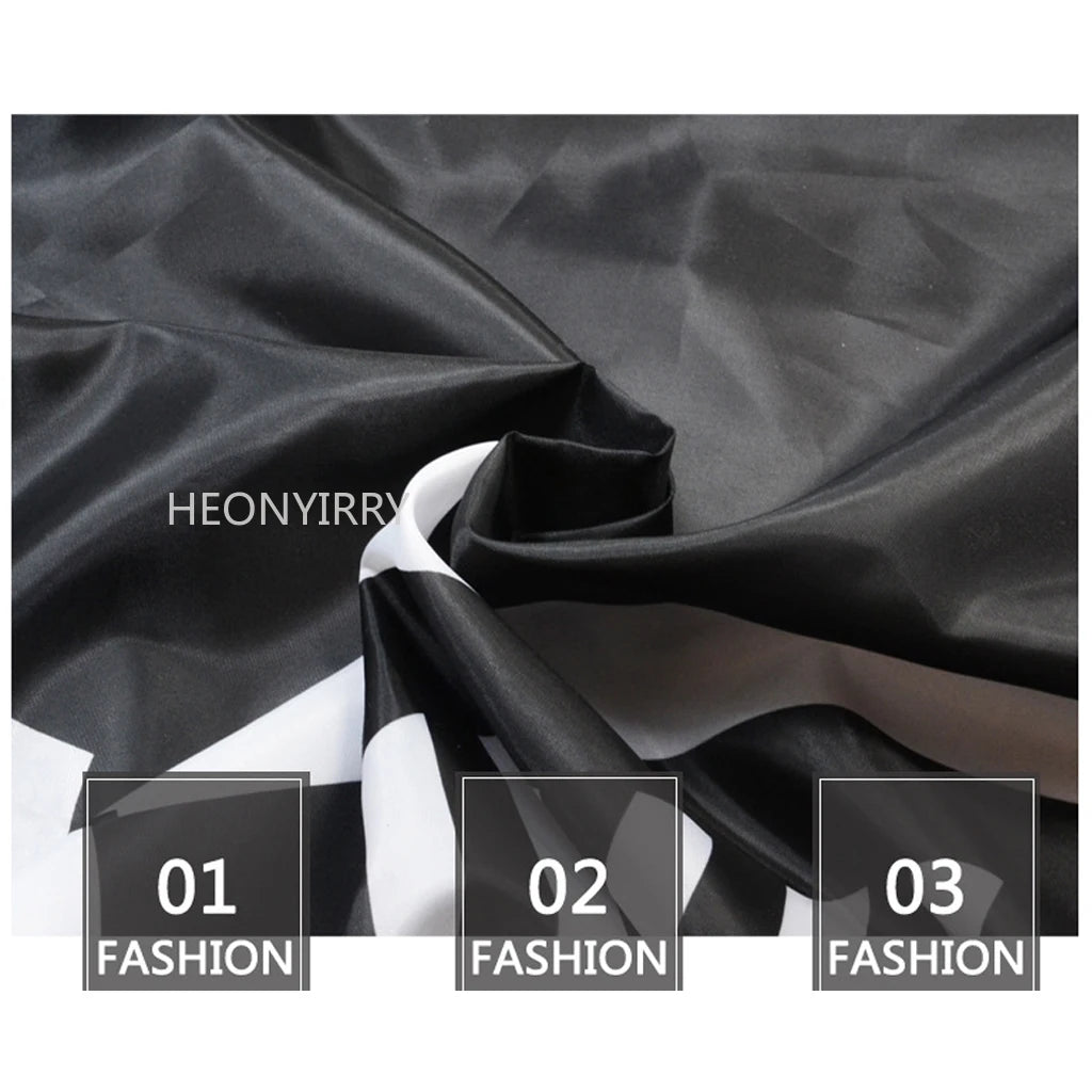 Hairdressing Coth Pattern Cutting Hair Waterproof Cloth Salon Barber Cape Professional Hair Stylist Retro Aprons Haircut Cape