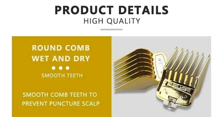 Professional Hair Clipper Limit Guide Comb For Wahl Trimmer Universal Cutting Guide Comb Haircut Tools Hair Clipper Limit Comb