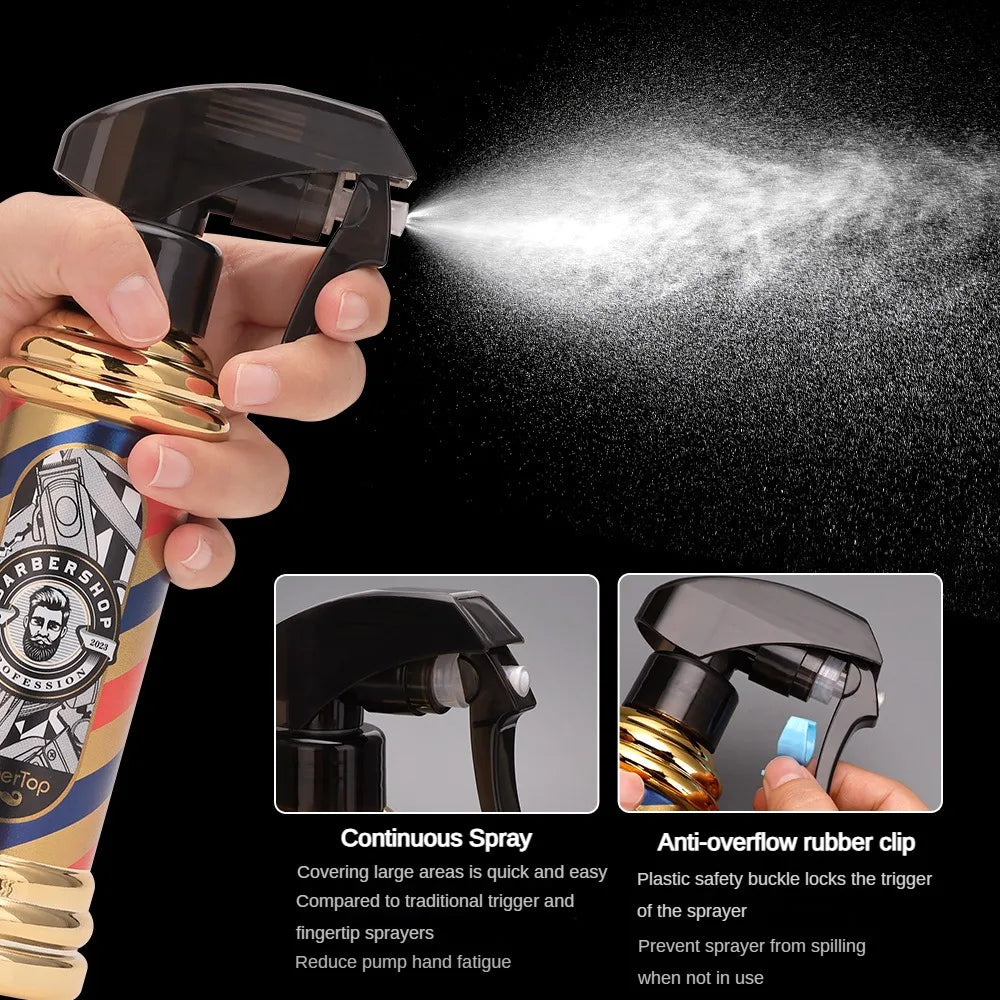 Hairdressing Supplies Set Barber Spray Bottles Comb Brush Tools Salon Hairdresser Haircut Tool Pro Barbershop Accessories