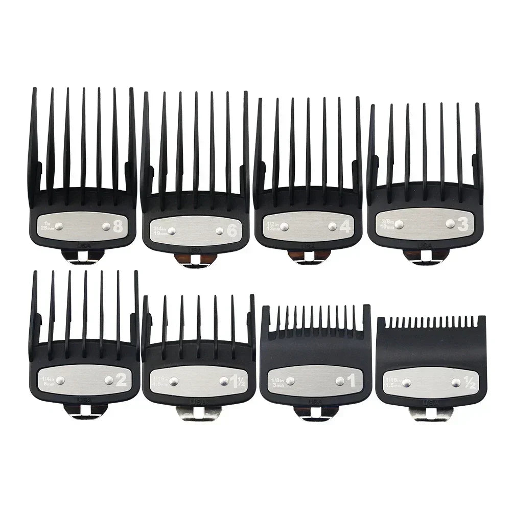 Professional Hair Clipper Limit Guide Comb For Wahl Trimmer Universal Cutting Guide Comb Haircut Tools Hair Clipper Limit Comb