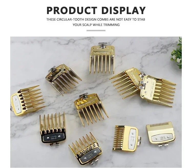 Professional Hair Clipper Limit Guide Comb For Wahl Trimmer Universal Cutting Guide Comb Haircut Tools Hair Clipper Limit Comb